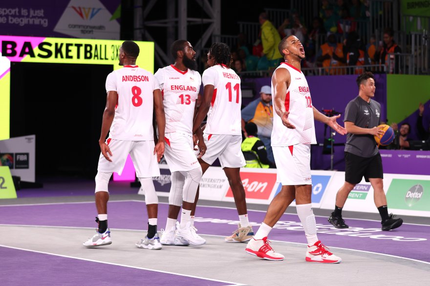 Team England 3x3 basketball players selected for Glasgow 2026.