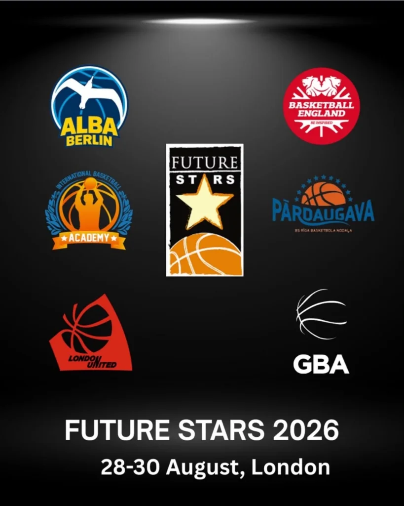 Future Stars 2026 basketball event graphic