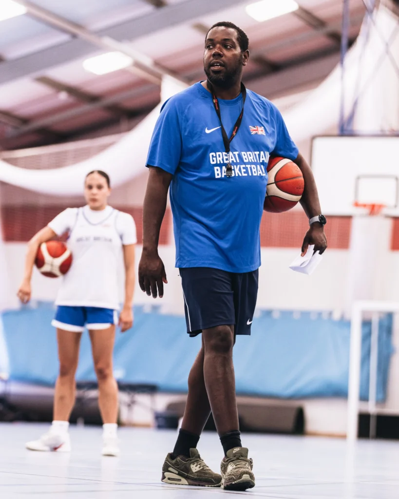 Great Britain U18 Women training ahead of the FIBA U18 Women’s EuroBasket 2026 Division B Championships.