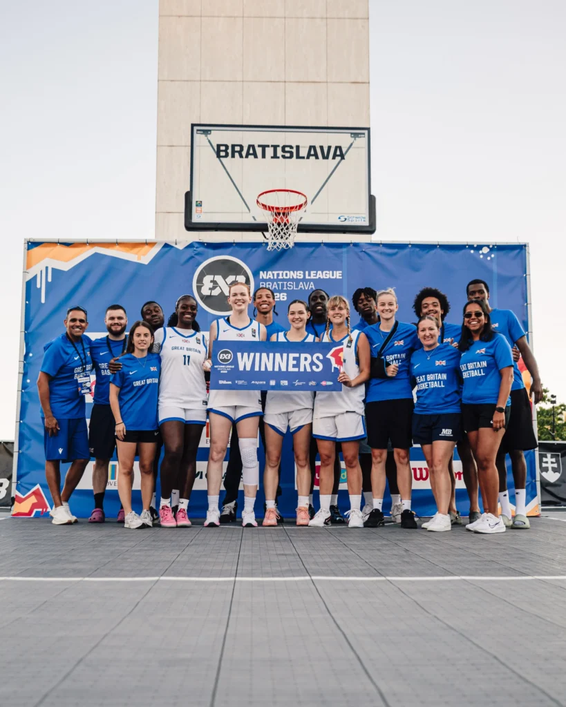 Great Britain 3x3 Nations League action from Basketball England coverage.