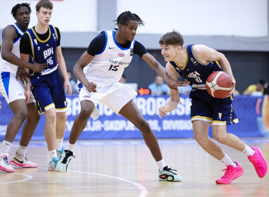 Great Britain U16 EuroBasket action from FIBA.