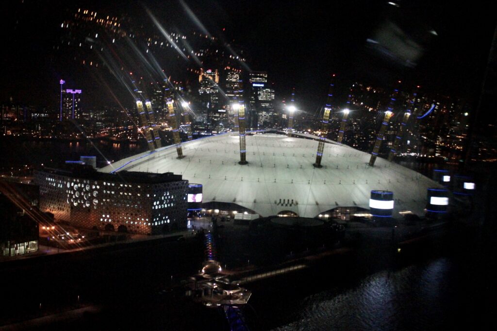 The O2 Arena in London, used as a venue image for NBA Europe London franchise coverage.