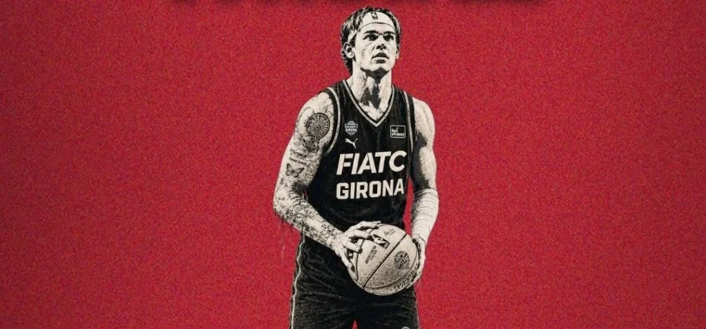 Mac McClung signing graphic from FIATC Girona official announcement.