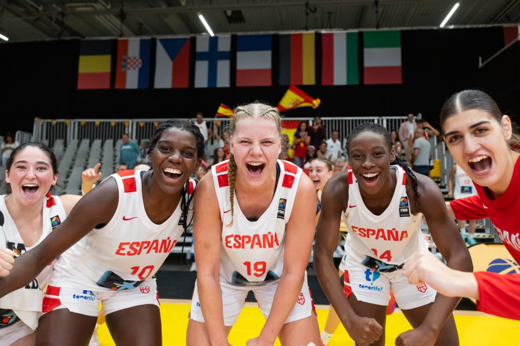 Action from the FIBA U18 Women’s EuroBasket 2026 finals stage.