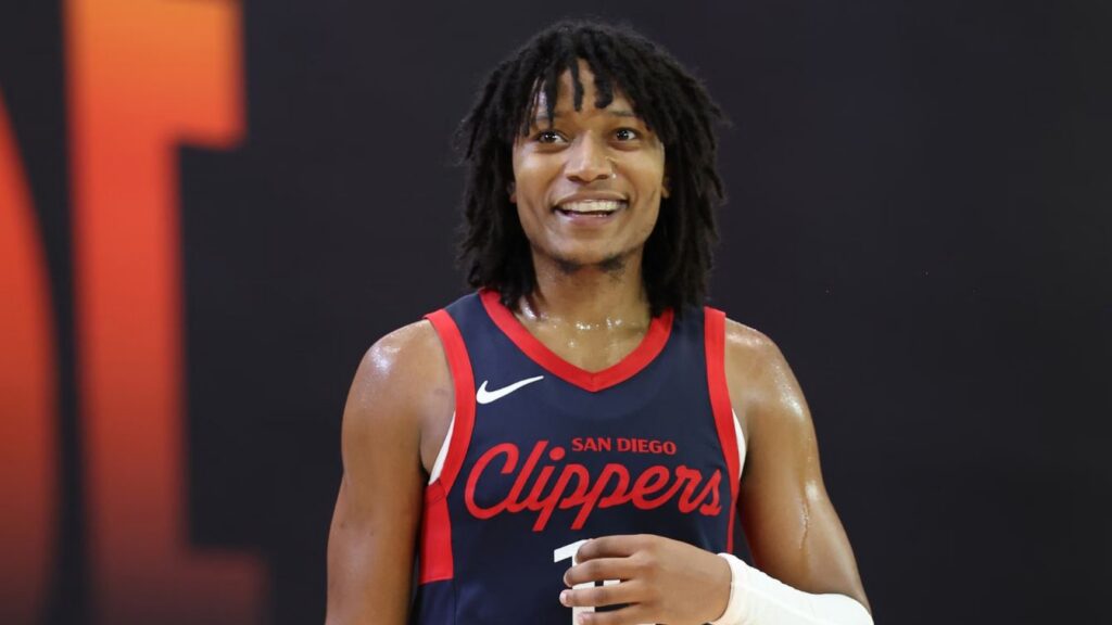 TyTy Washington announcement image for his move to LDLC ASVEL Villeurbanne.